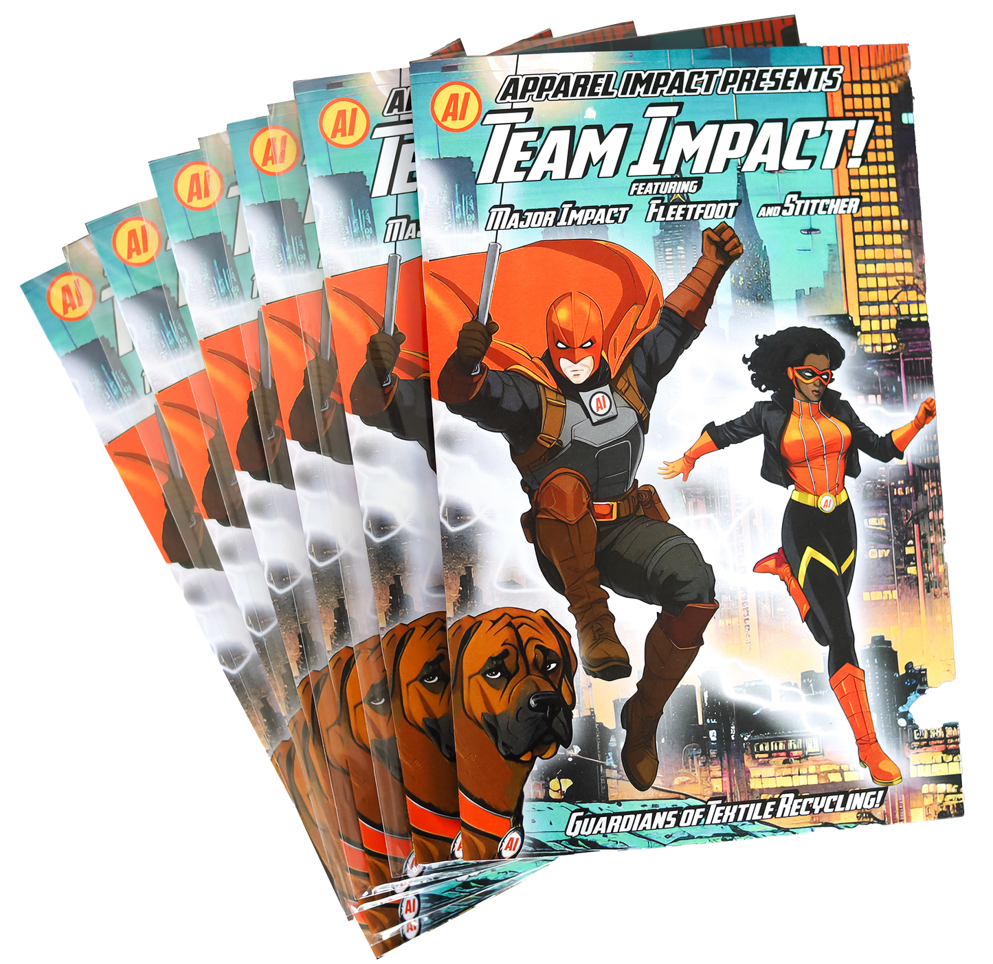 Team Impact! 'Saves the Day' Comicbook