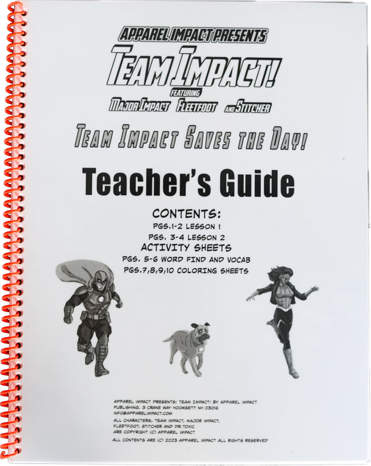 Team Impact! 'Saves the Day' Teachers Guide